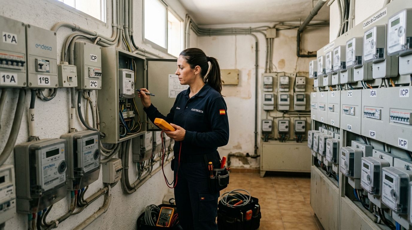 electricidad comunidades de vecinos