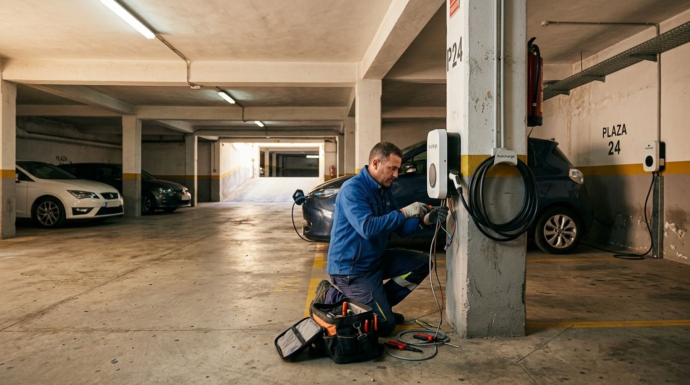 instalacion cargadores vehiculos electricos