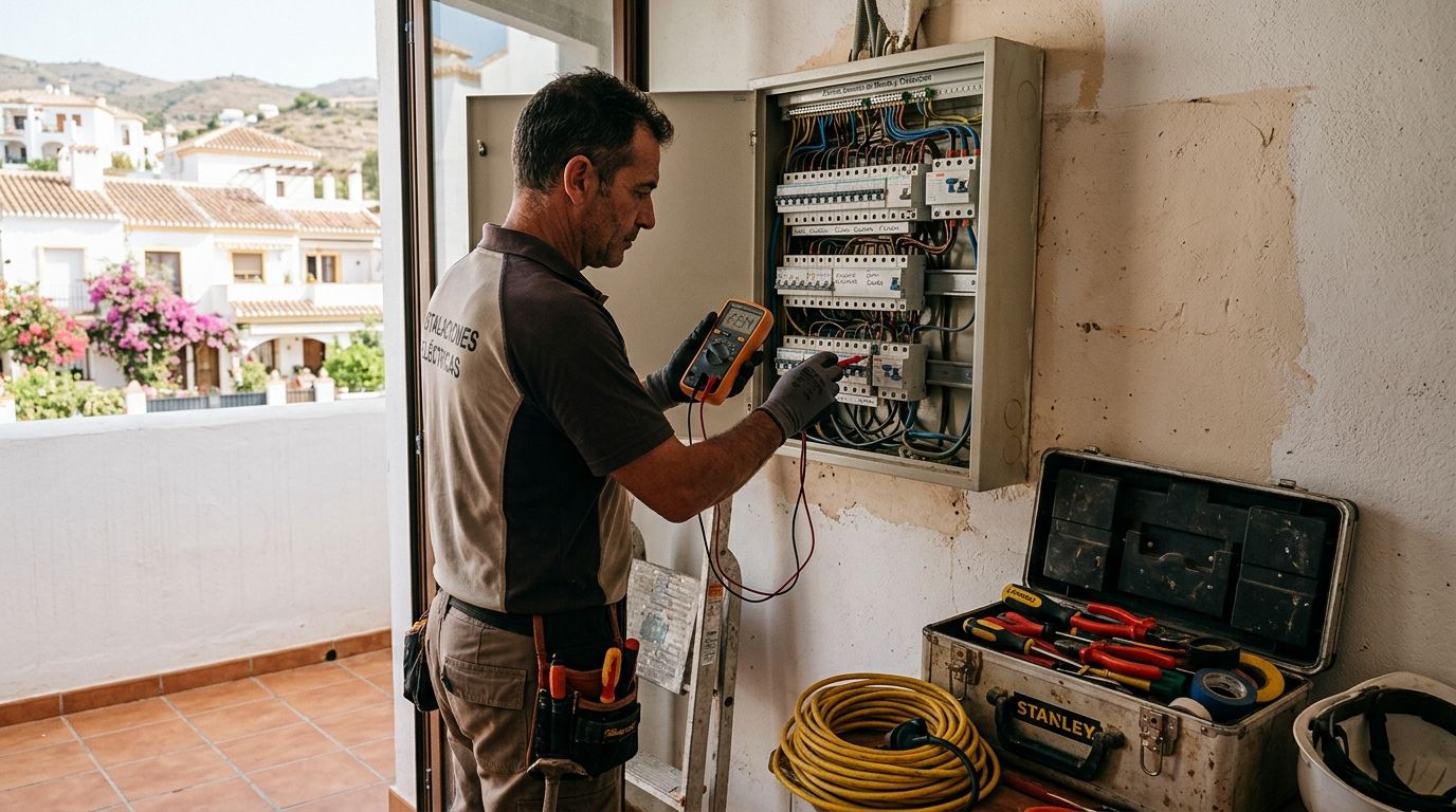mantenimiento y averias electricas