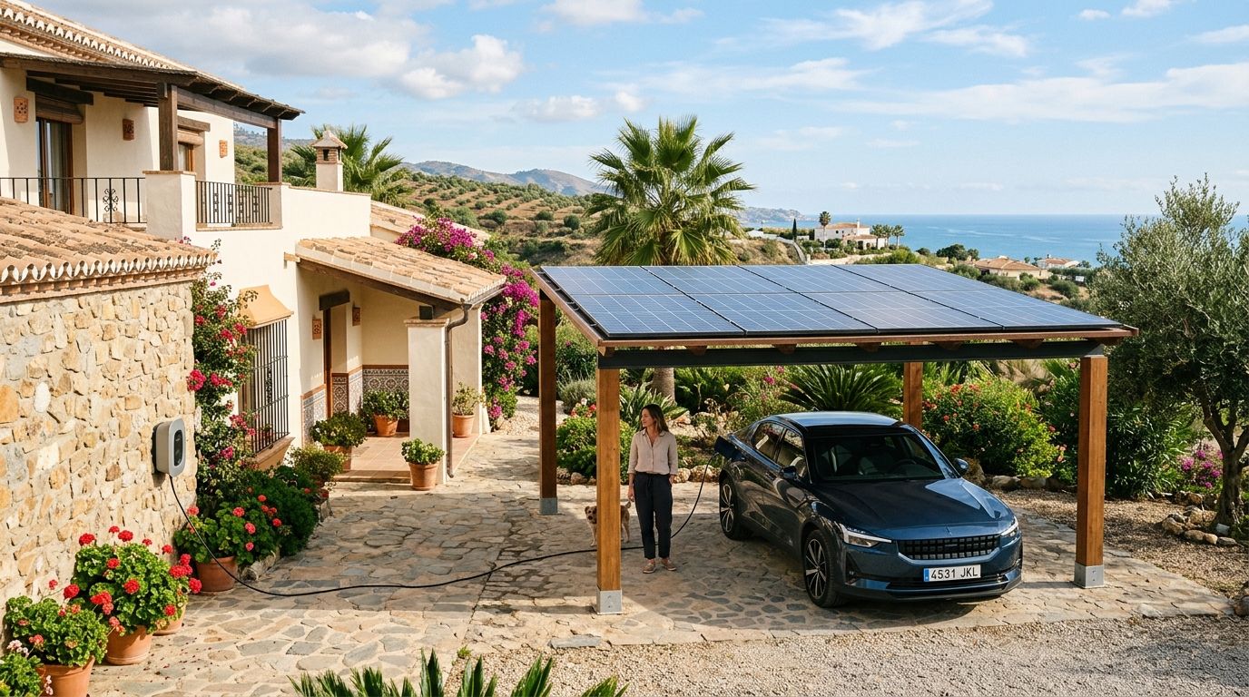 recarga con energia solar